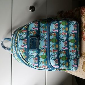 Loungefly Disney Robin Hood Sherwood Forest backpack bag NWT